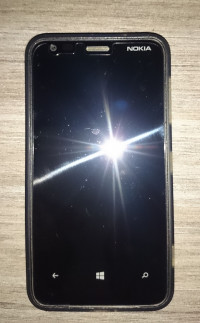 Black Nokia Lumia 620