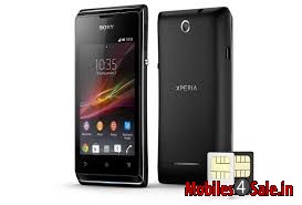 Blak Sony Xperia E Dual