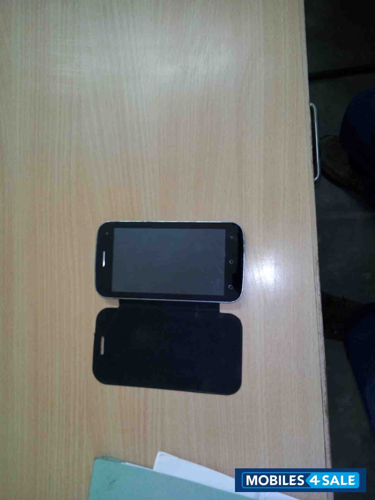 Black Micromax Canvas 2 A110