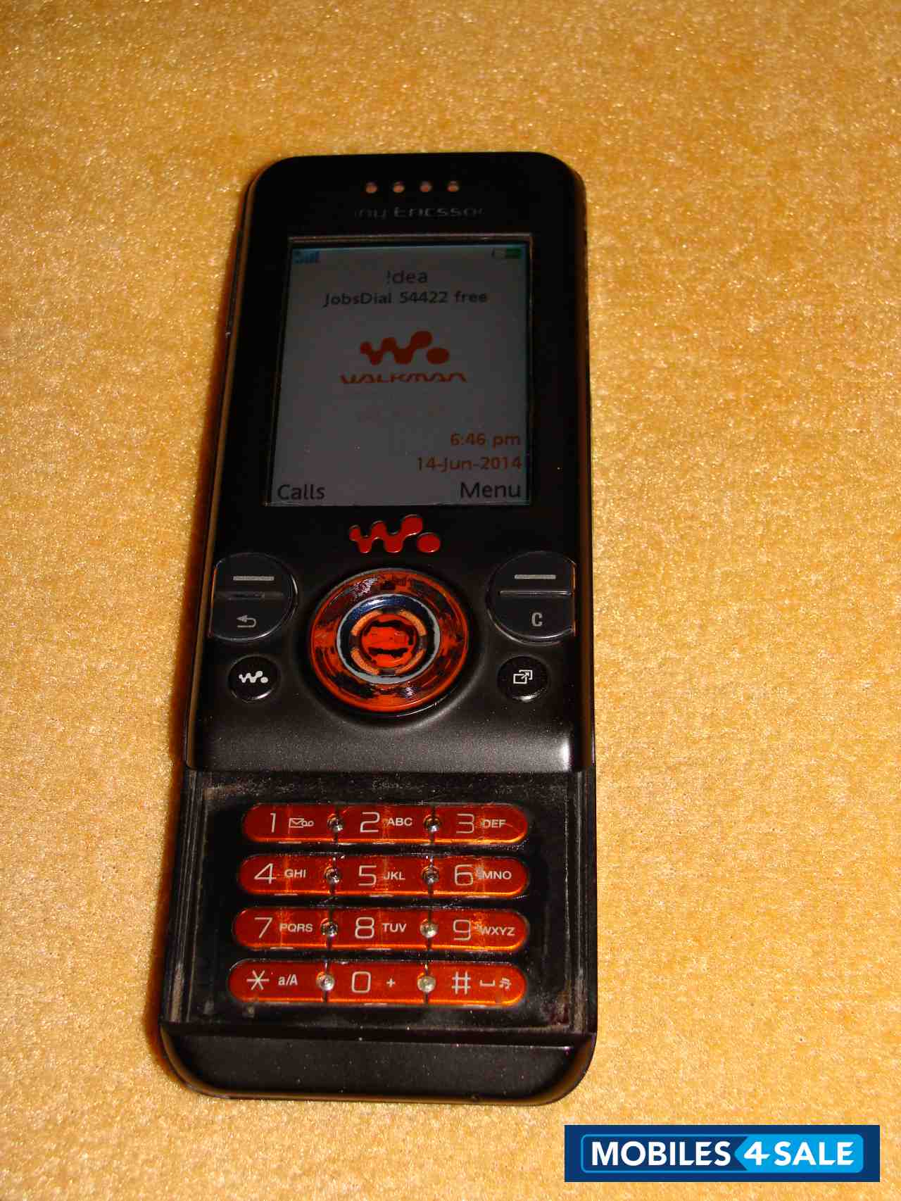 Black Sony Ericsson W580