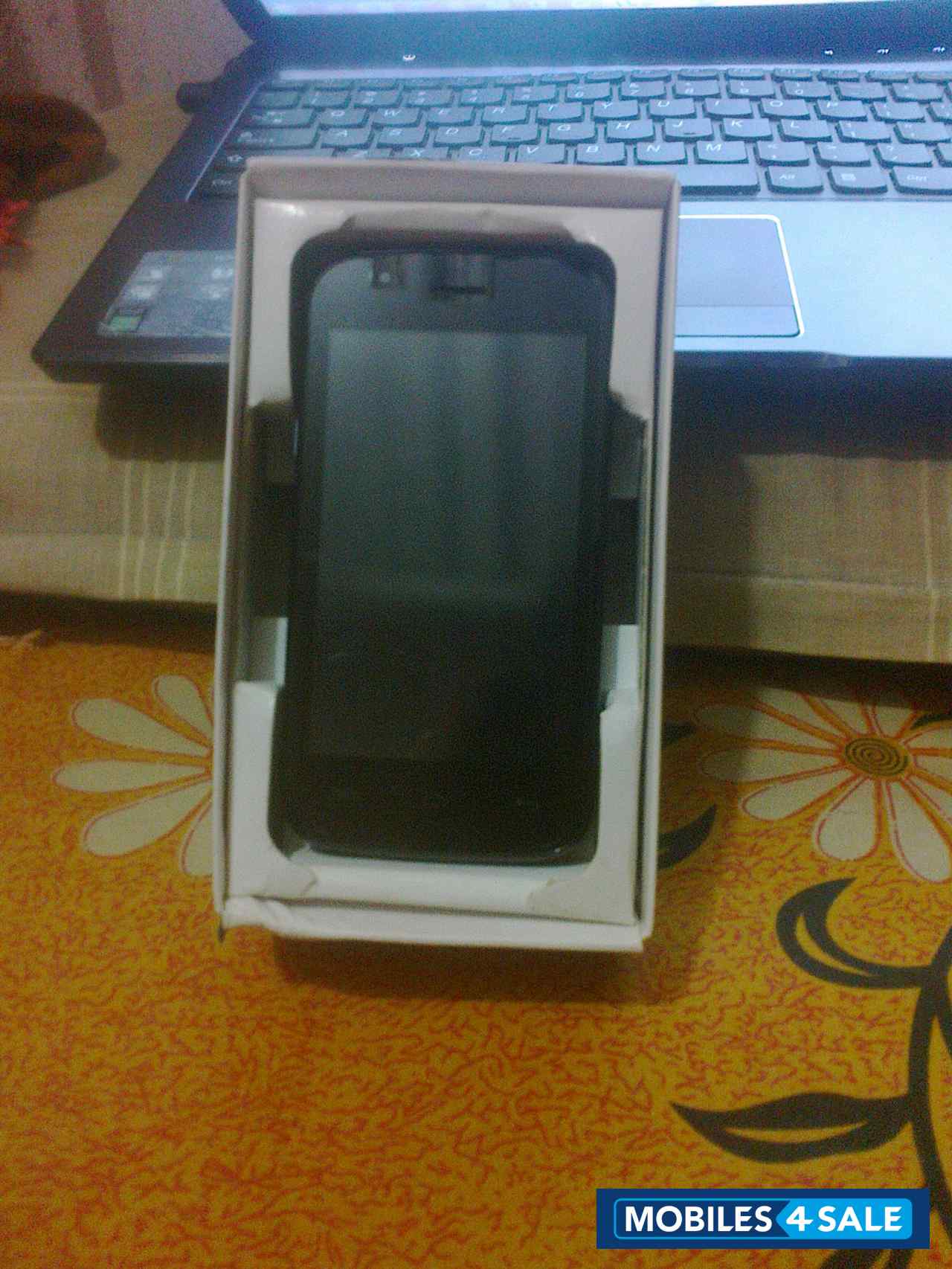 Black Micromax A47 Bolt