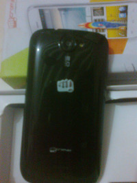 Black Micromax A47 Bolt