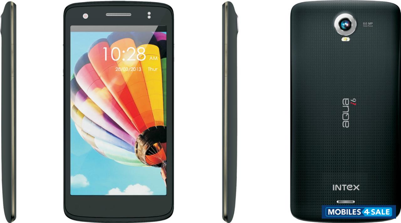 Black Intex Aqua i6