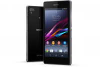 Black Sony Xperia Z1