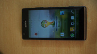 Black Sony Xperia SP