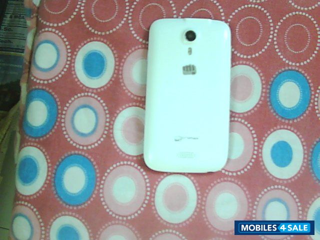 White Micromax Canvas 3D A115