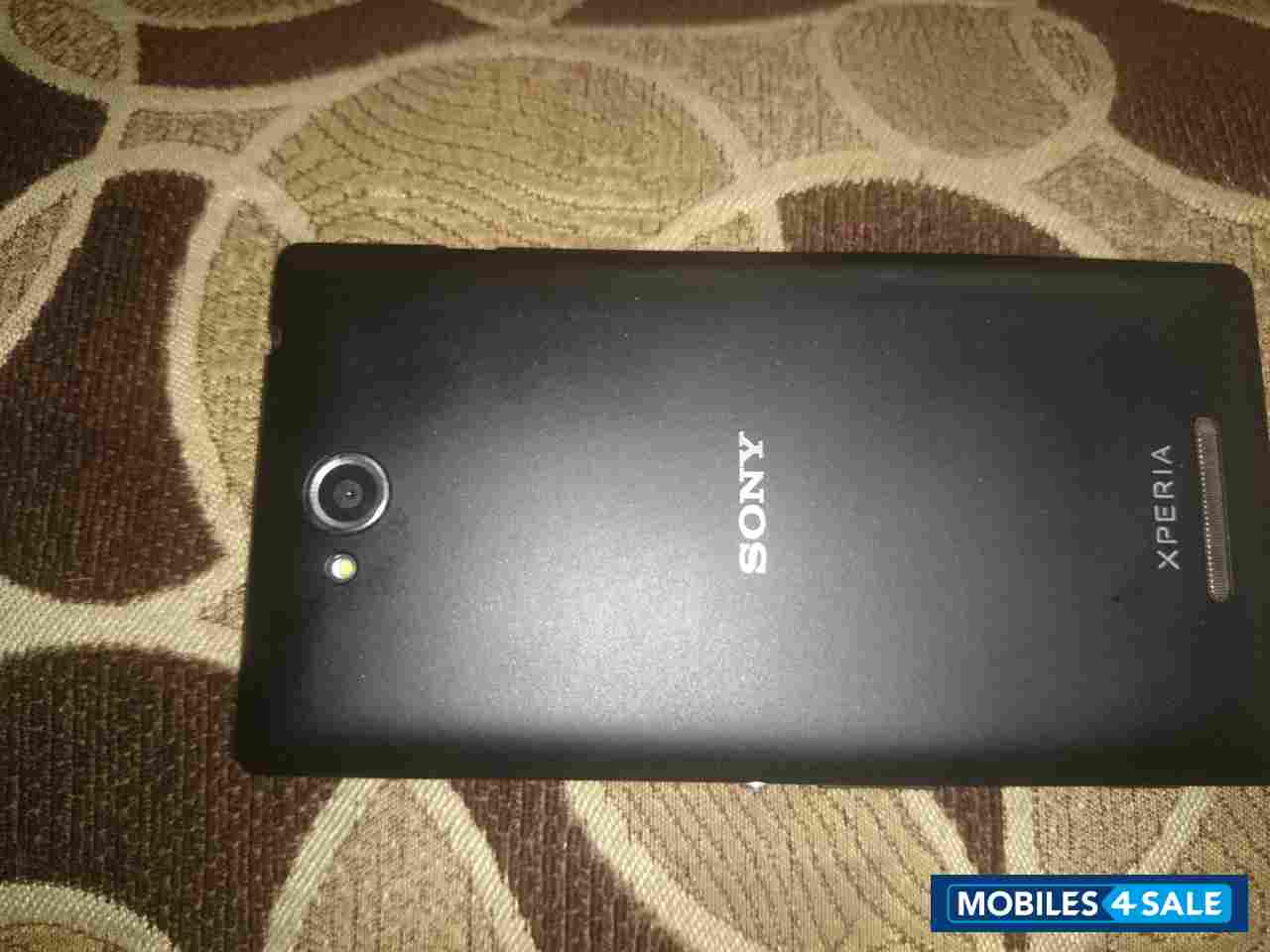 Black Sony Xperia C