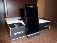 Black Sony Xperia U