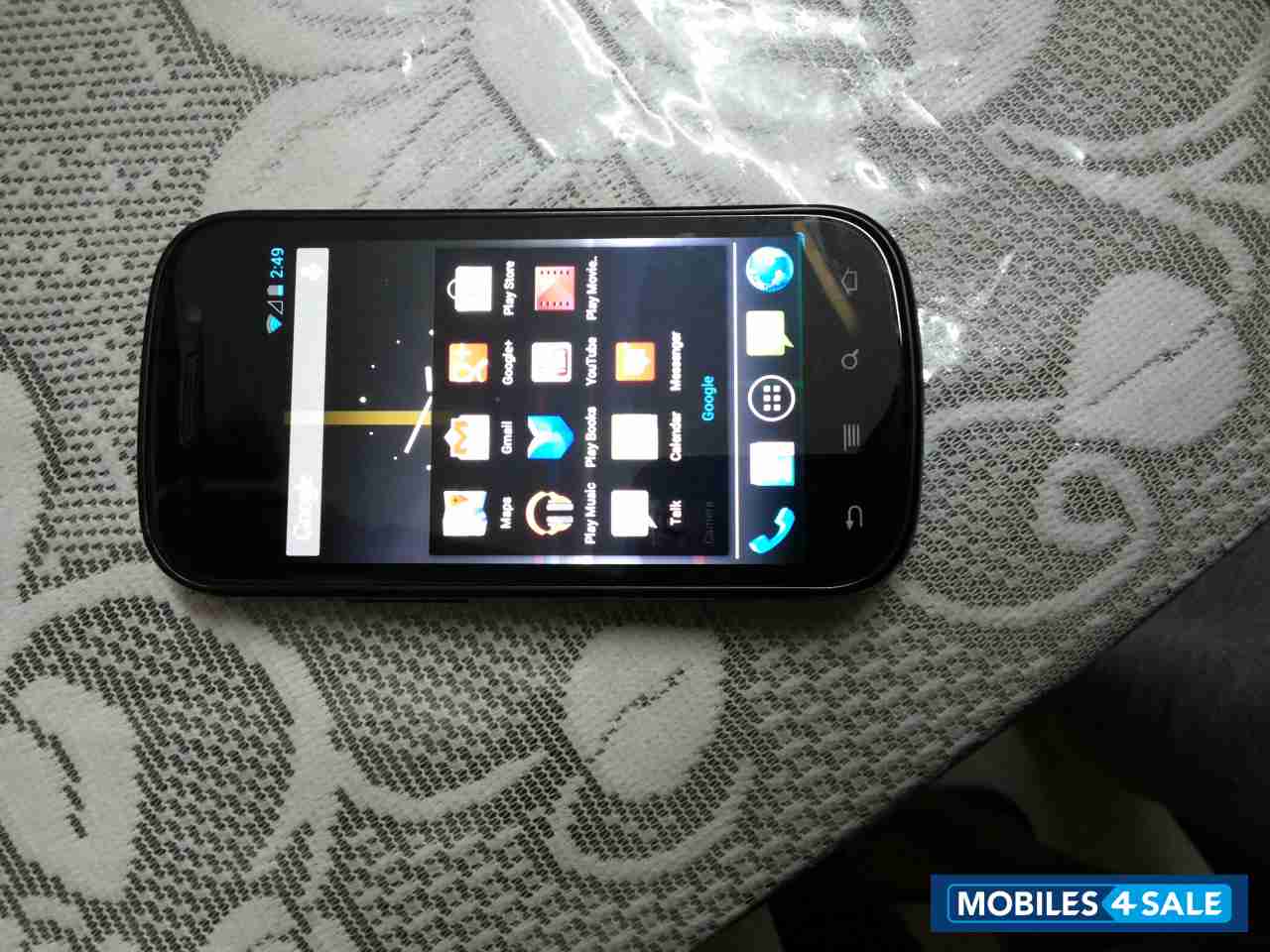 Black Samsung Google Nexus S