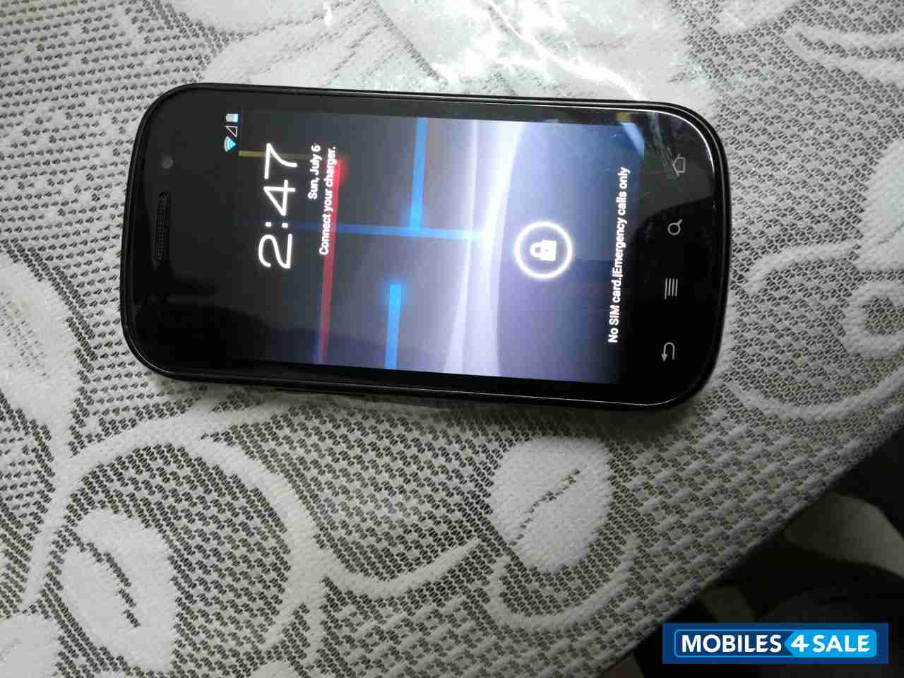 Black Samsung Google Nexus S