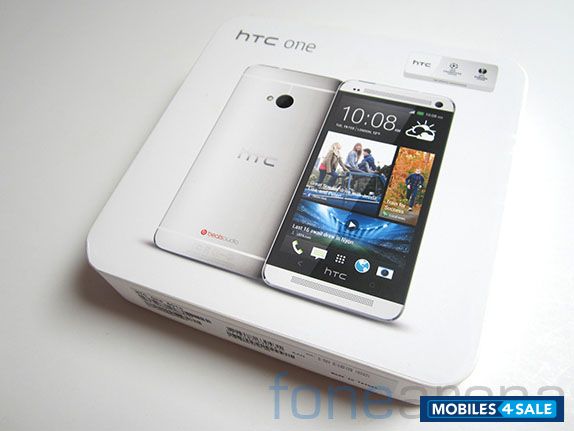 Silver HTC One