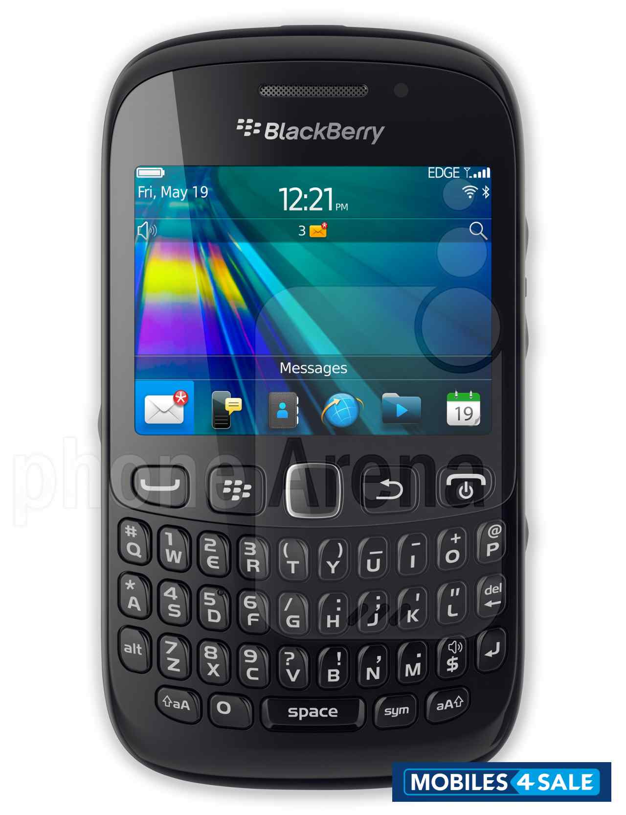 Black BlackBerry Curve 9320