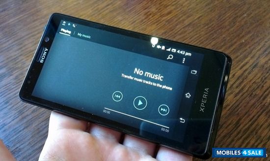 Black Sony Xperia TX