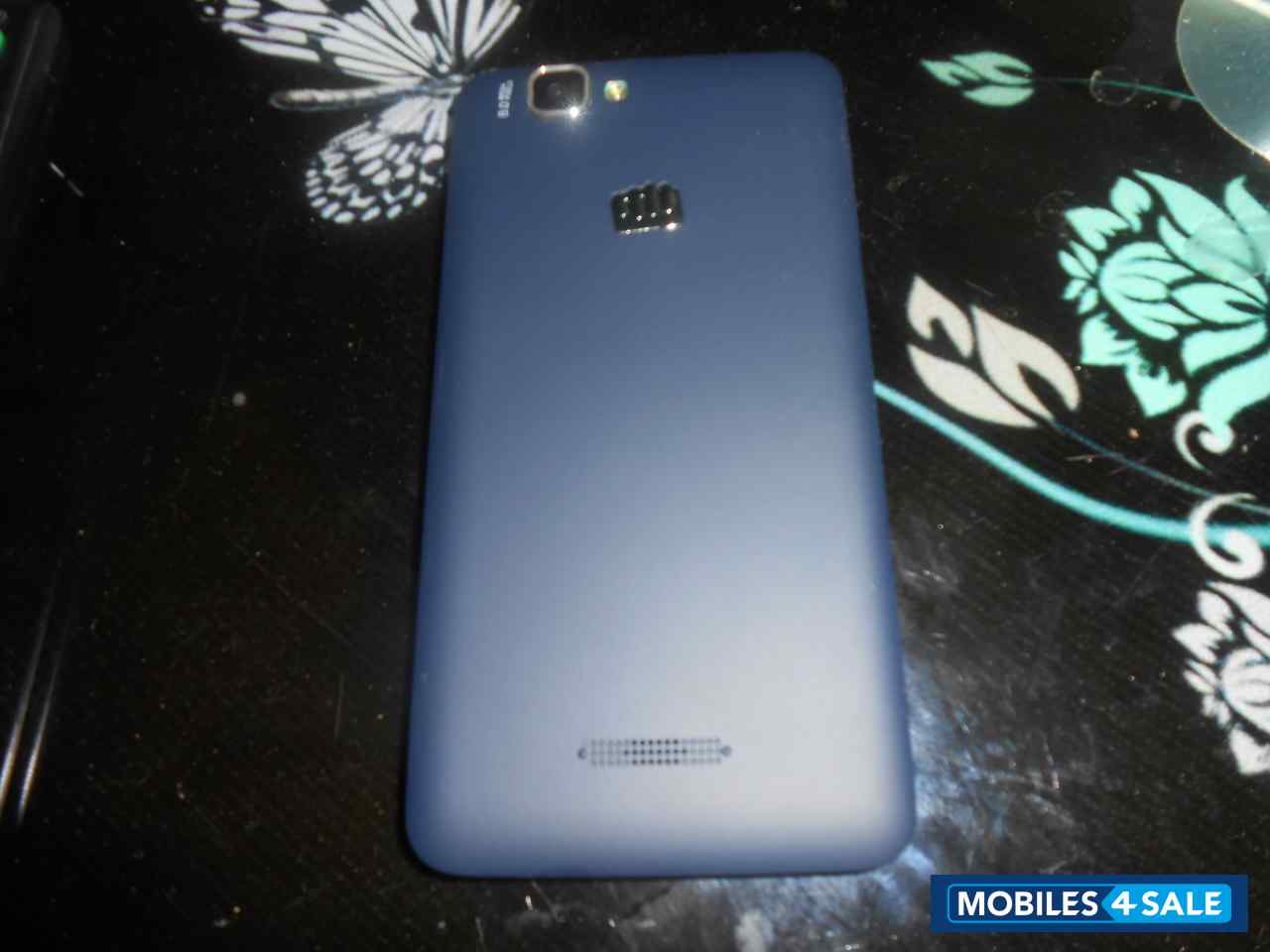 Black Micromax Canvas 2 Colors A120