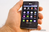 Black LG Optimus L3 Dual