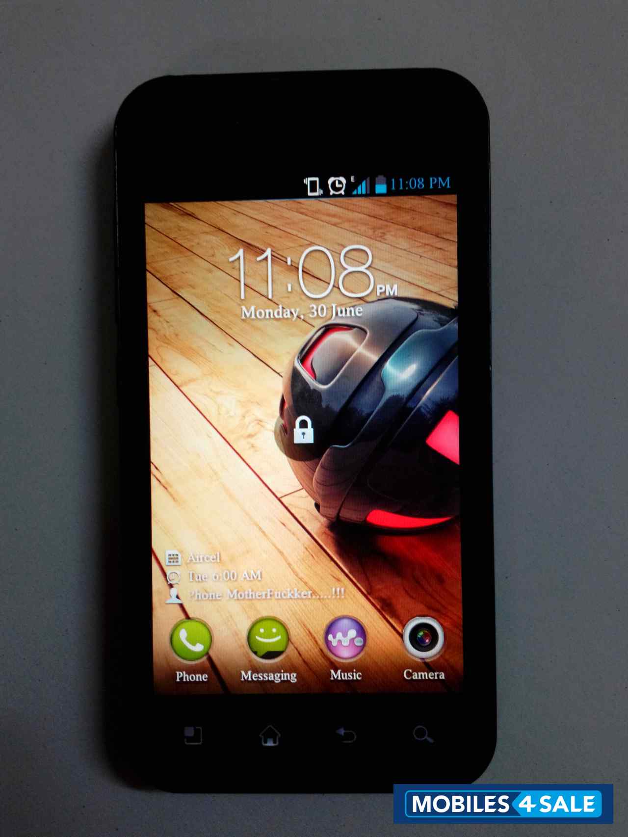 Black LG Optimus Black