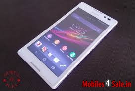 White Sony Xperia C