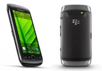 Black BlackBerry Torch 9860