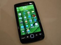 Black BlackBerry Torch 9860