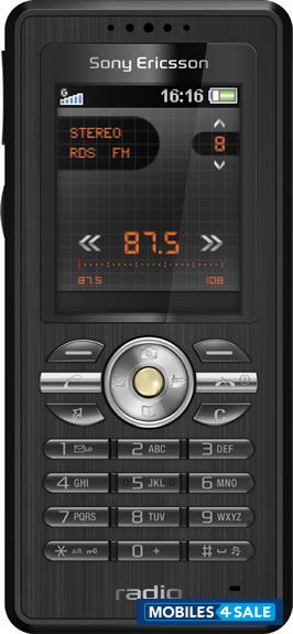 Black Sony Ericsson R300