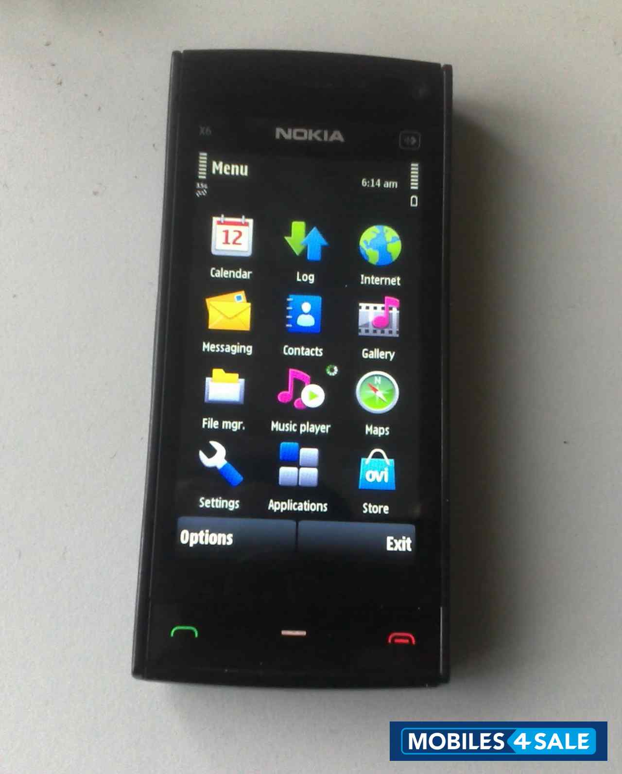 Black Nokia X6