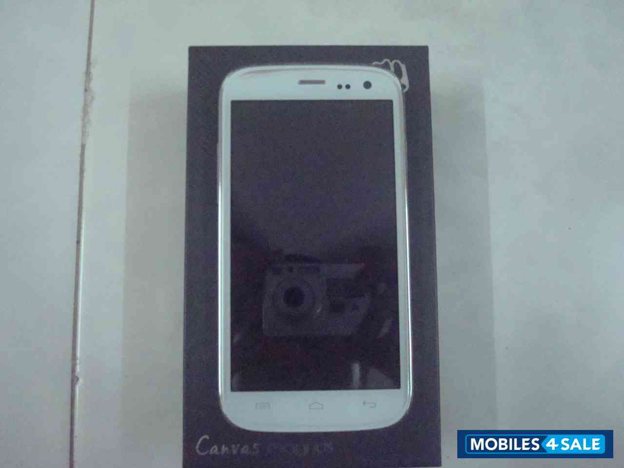 White Micromax Canvas Magnus A117