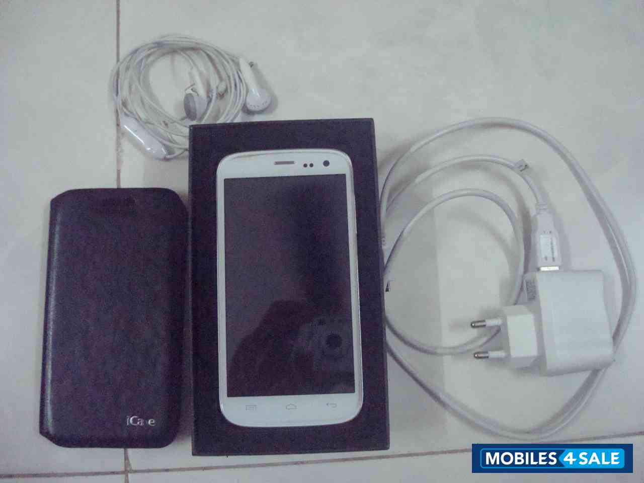 White Micromax Canvas Magnus A117