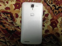 White Micromax Canvas Juice A77