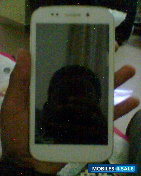 White Micromax Canvas 4 A210