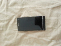 Black Sony Xperia SL