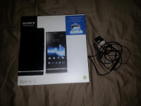 Black Sony Xperia SL