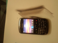 Black BlackBerry Curve 9300