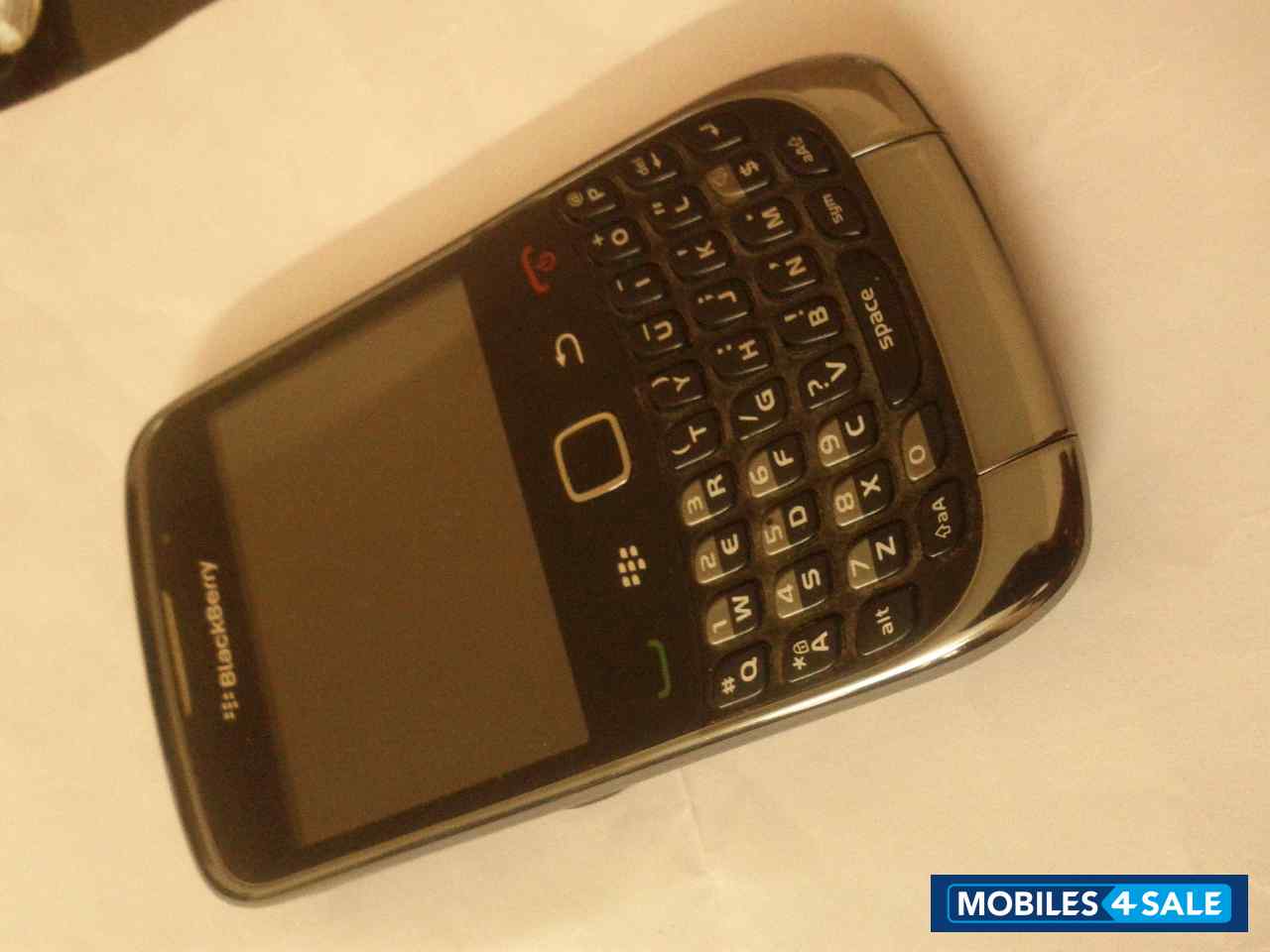 Black BlackBerry Curve 9300