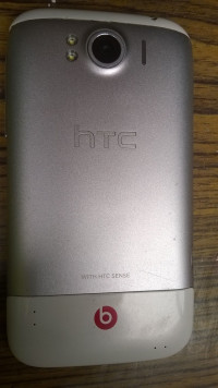 Front White, Back Silver HTC Sensation XL