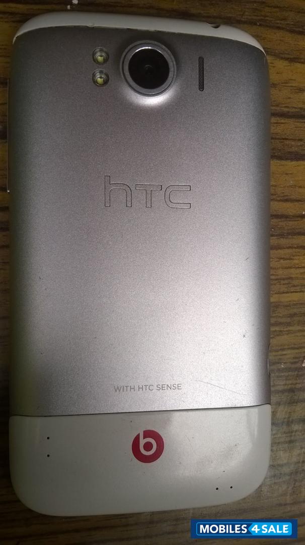 Front White, Back Silver HTC Sensation XL