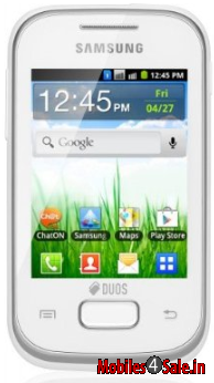 White Samsung Galaxy Y