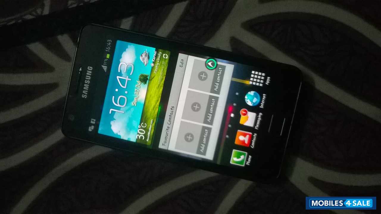 Black Samsung Galaxy S2 I9100G