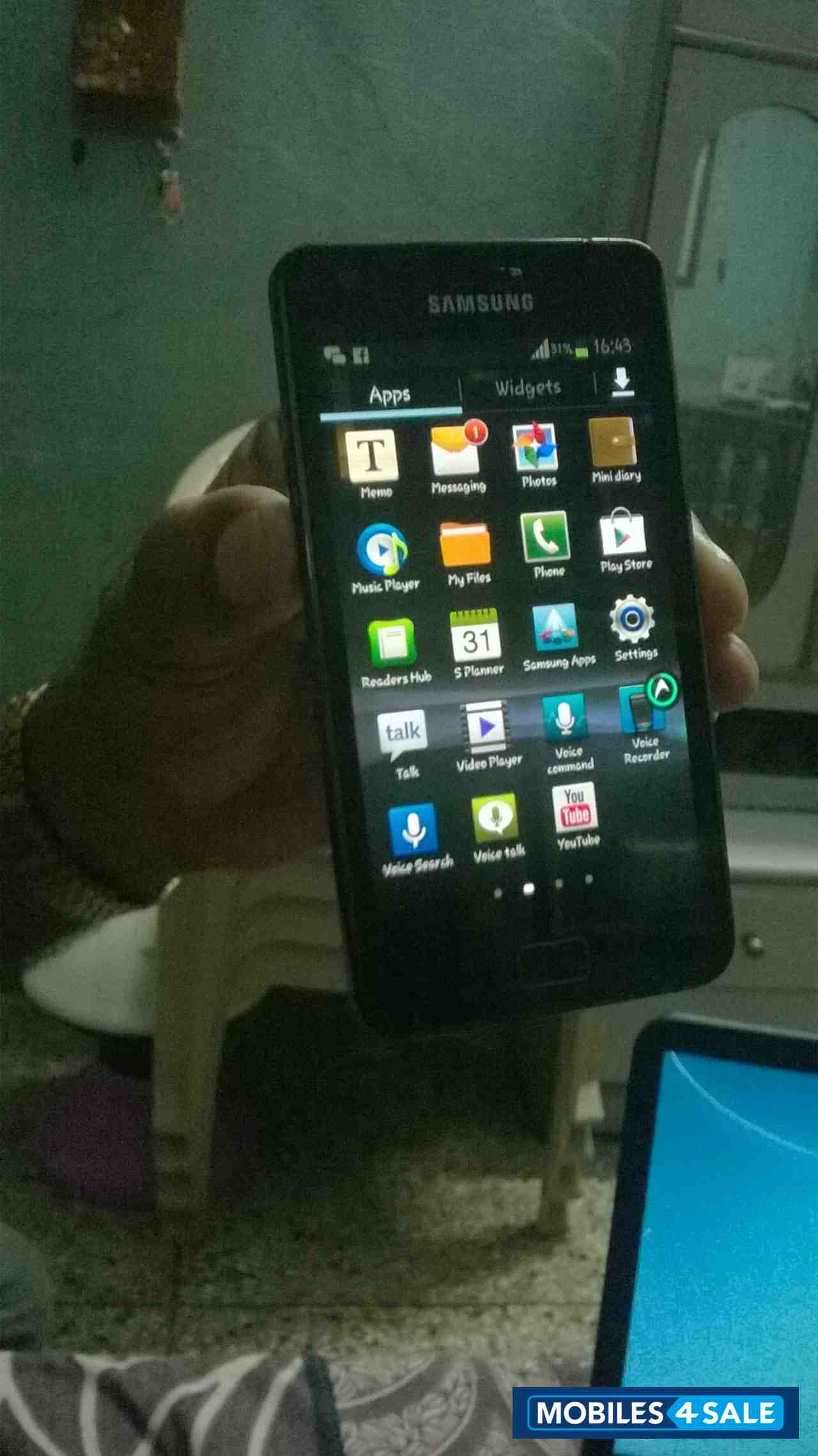 Black Samsung Galaxy S2 I9100G