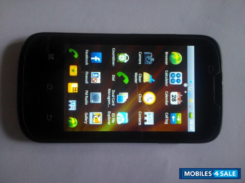 Black Micromax A57