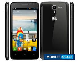 Black Micromax Canvas Juice A177