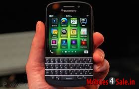 Black BlackBerry Q10