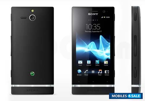 Black Sony Xperia U