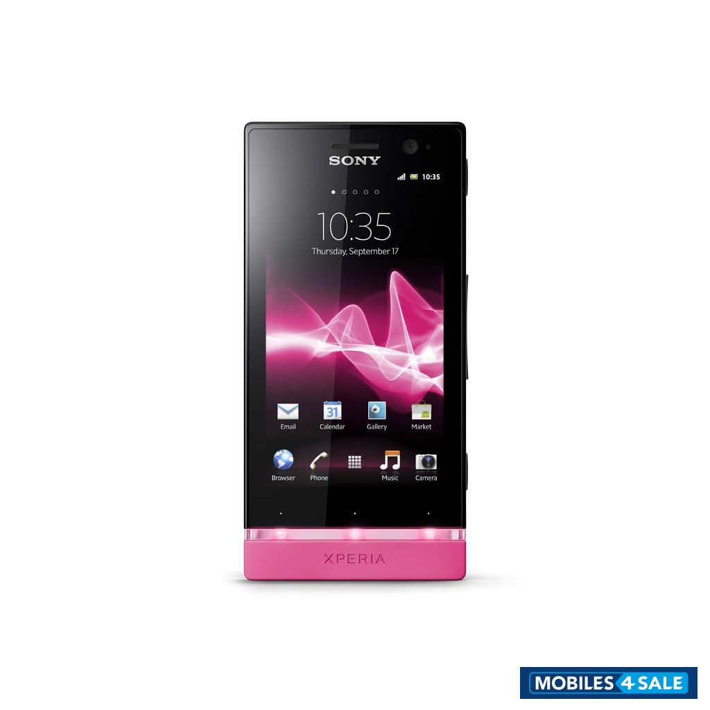 Black Sony Xperia U