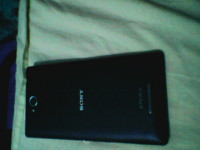 Black Sony Xperia C