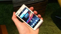 White Sony Xperia L