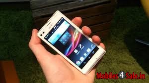 White Sony Xperia L