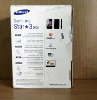 Black Samsung Star 3 Duos