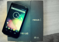 Black LG Nexus 4