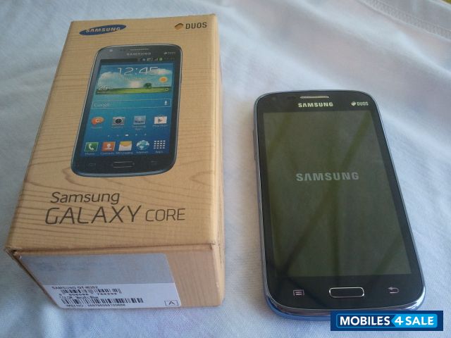 Blue Samsung Galaxy Core I8260