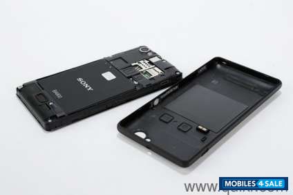 Black Sony Xperia M Dual